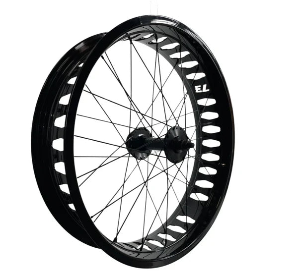Super 73 Front Wheel Assembly - S2, ZX, S1 (Satin) – Electric Trails Super 73 Front Wheel Assembly - S2, ZX, S1 (Satin) – Electric Trails
